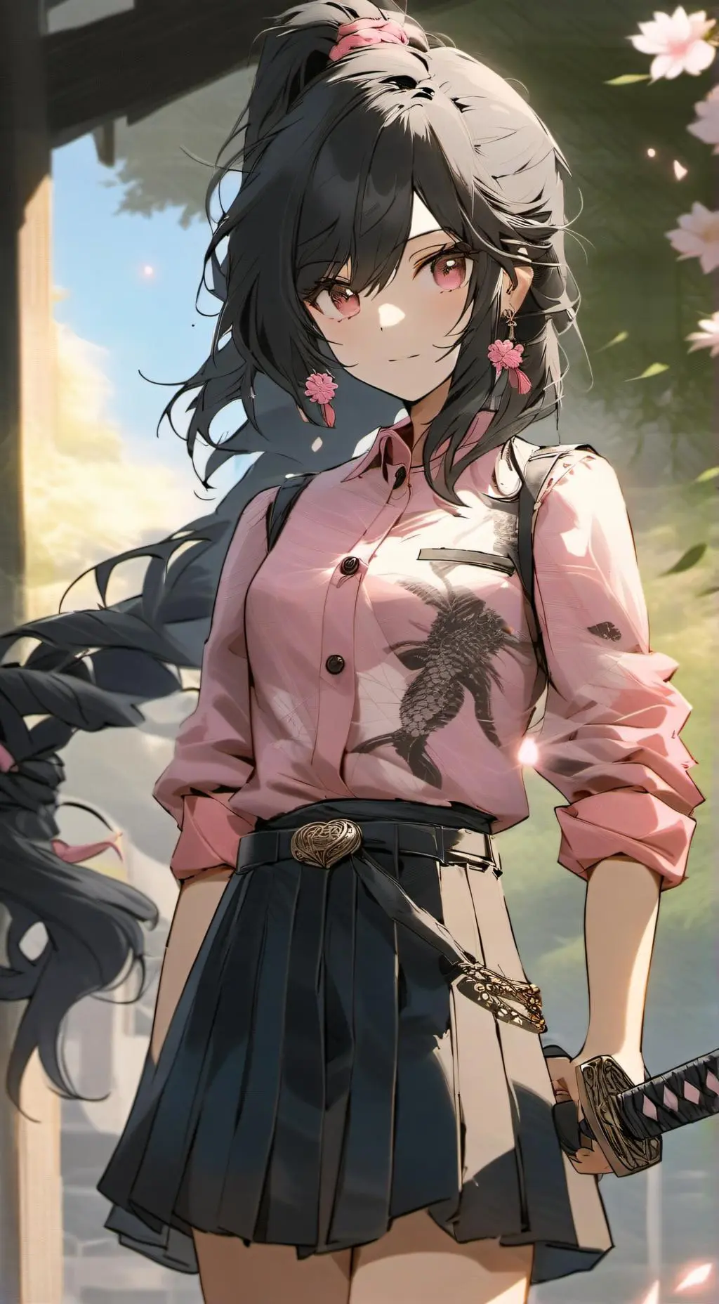 ai character: Kimetsu No Yaiba background