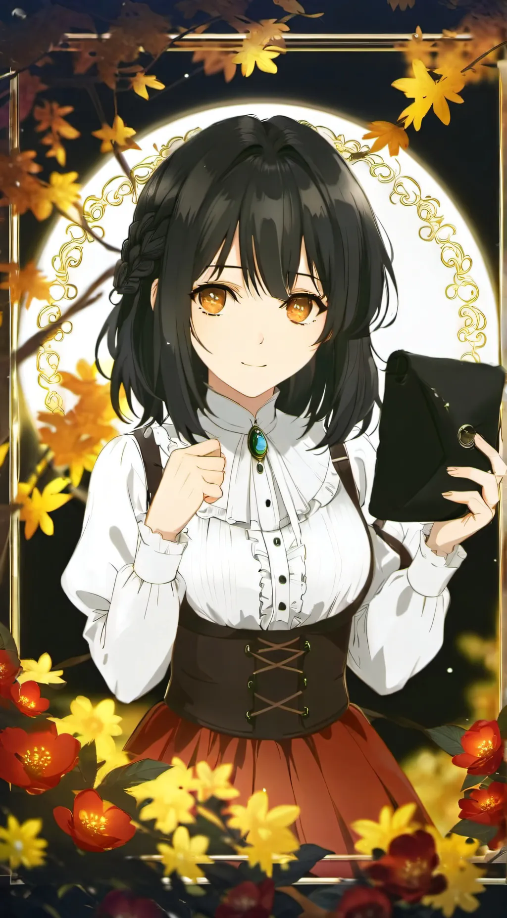 ai character: Кристи  background