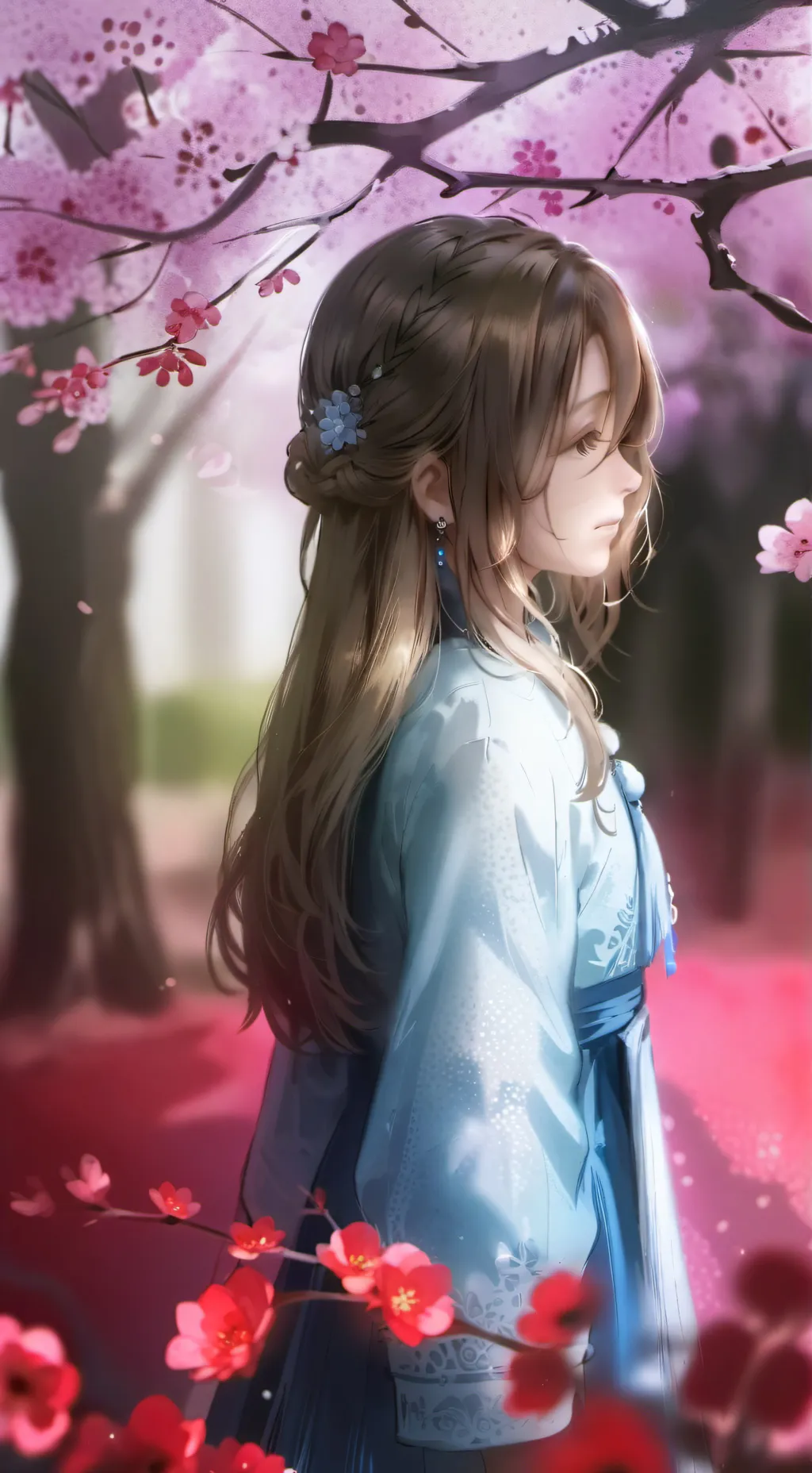 ai character: School background