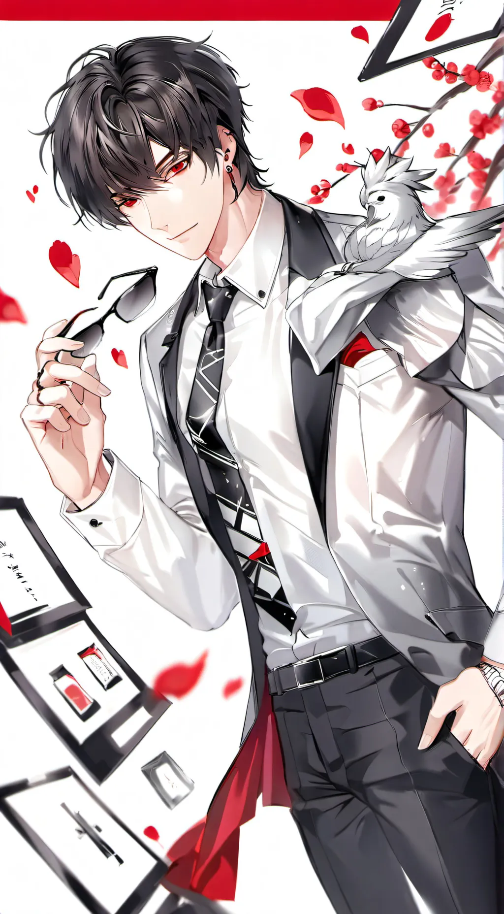 ai character: Zane  background