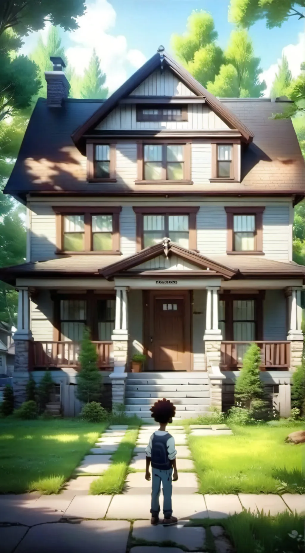 ai character: Boondocks! background