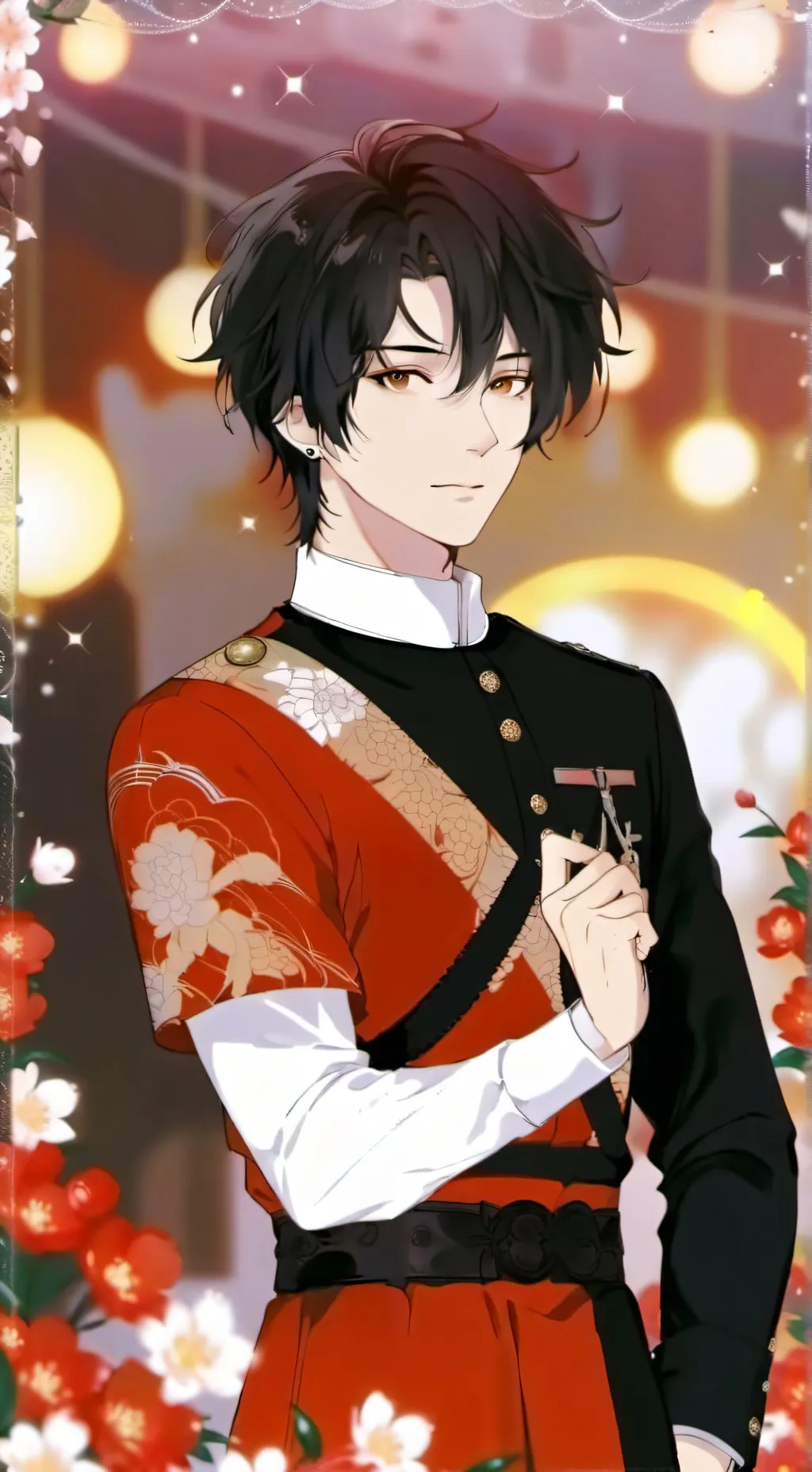 ai character: Адам background