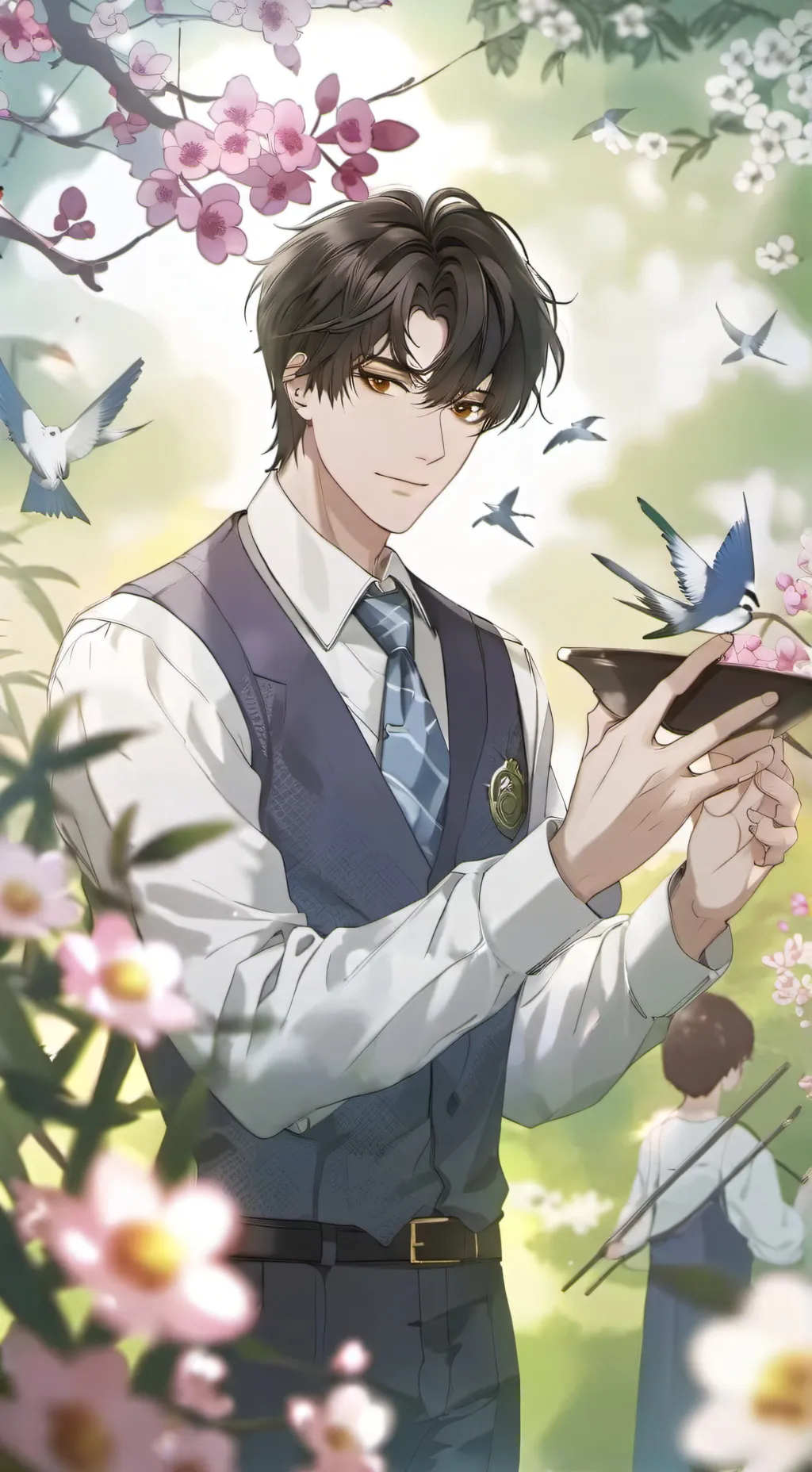 ai character: Gael  background