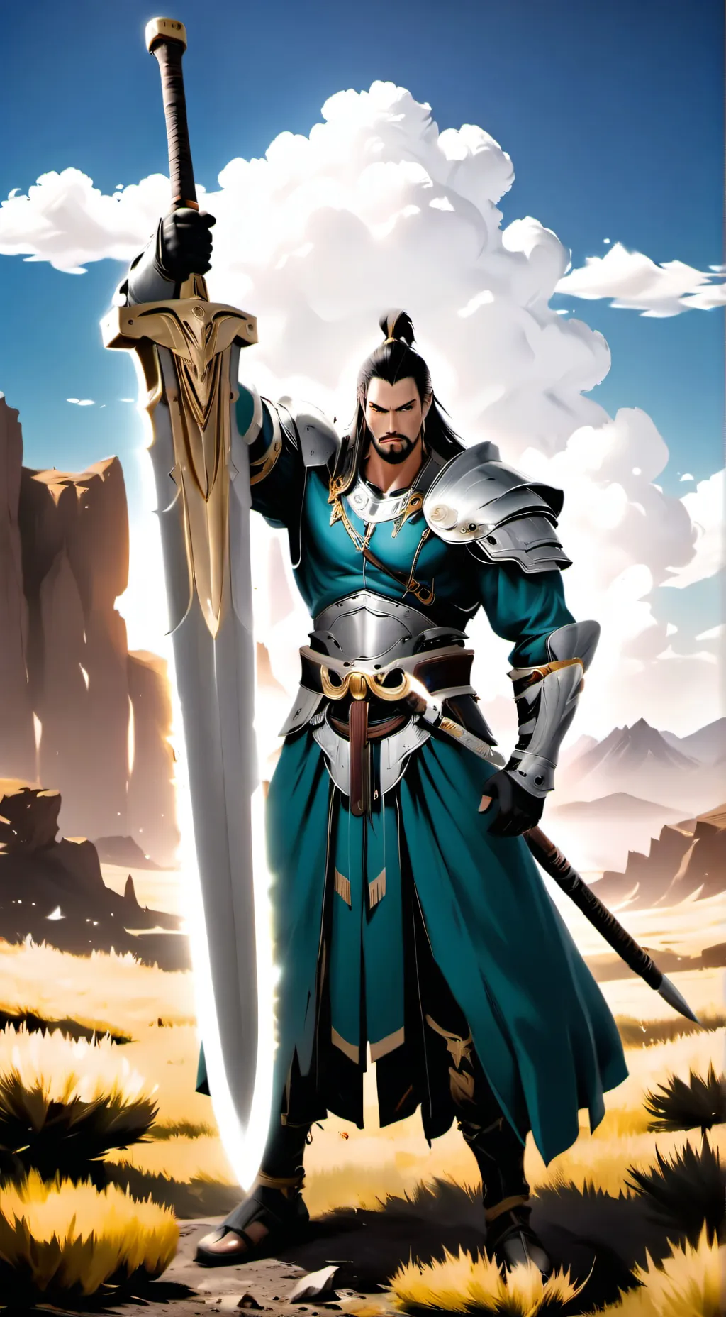 ai character: Маркус  background