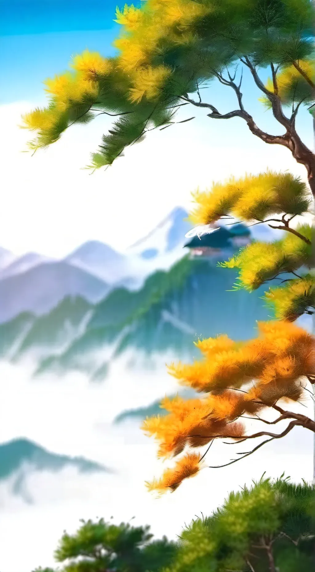 ai character: Dandys world creep background