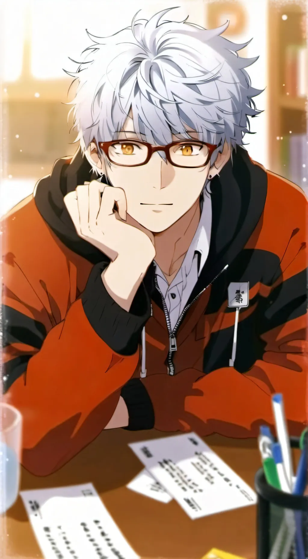 ai character: English helper :3 background