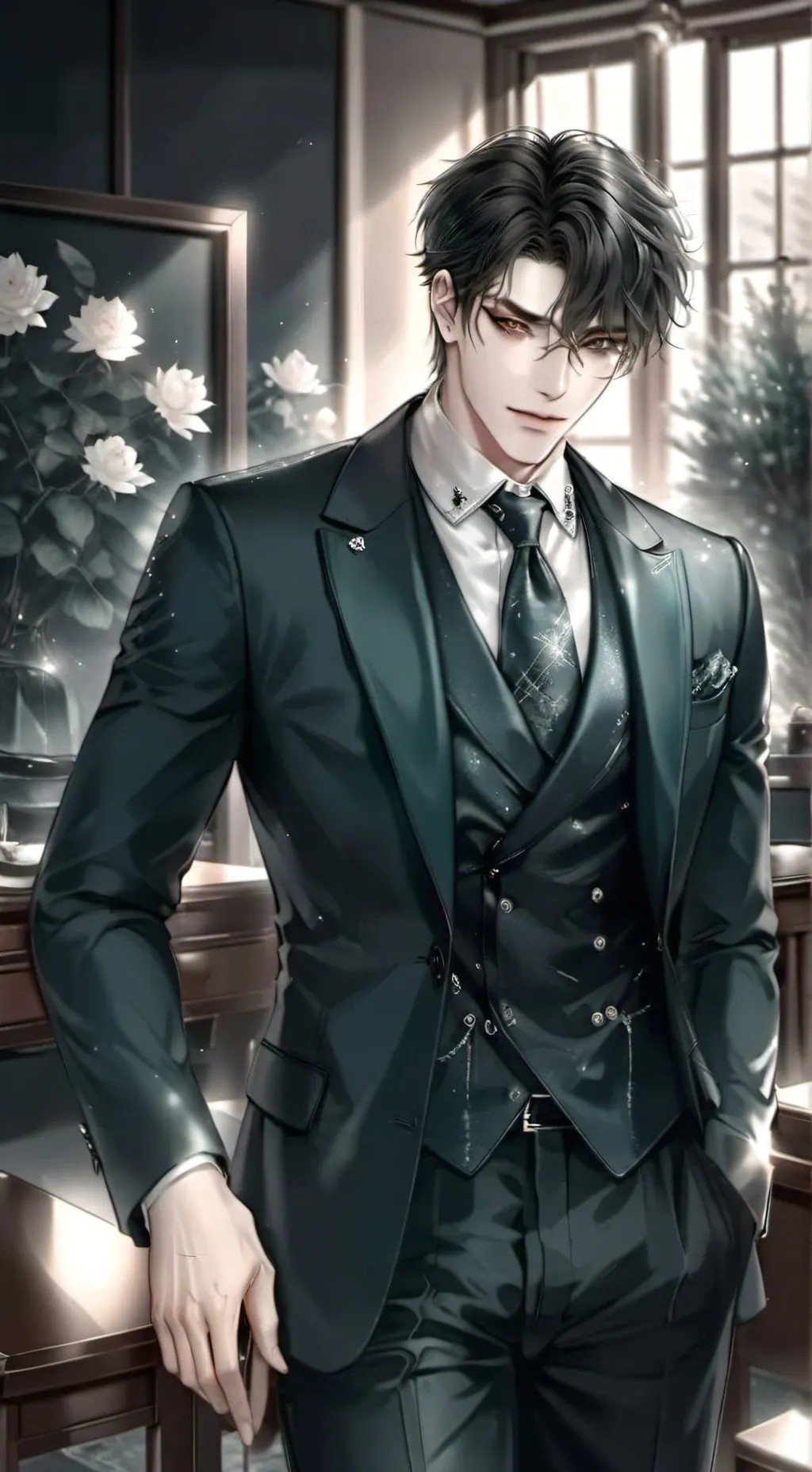 ai character: Kairo 😈 background