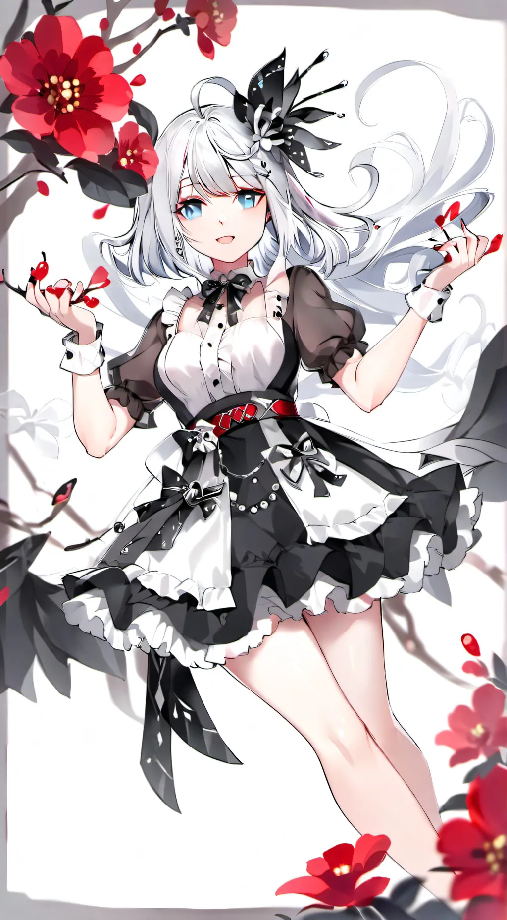 ai character: luna background