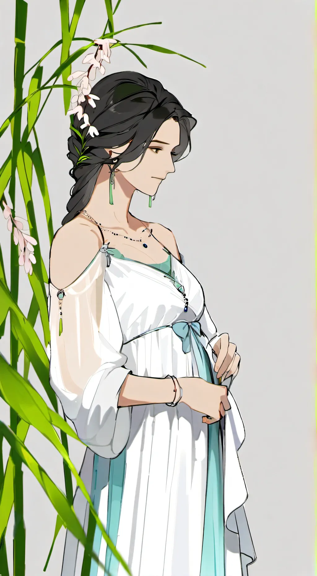 ai character: Embarazo juntos background