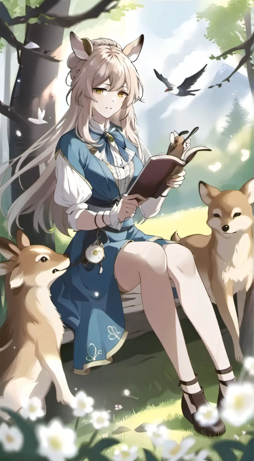 ai character: Nini background