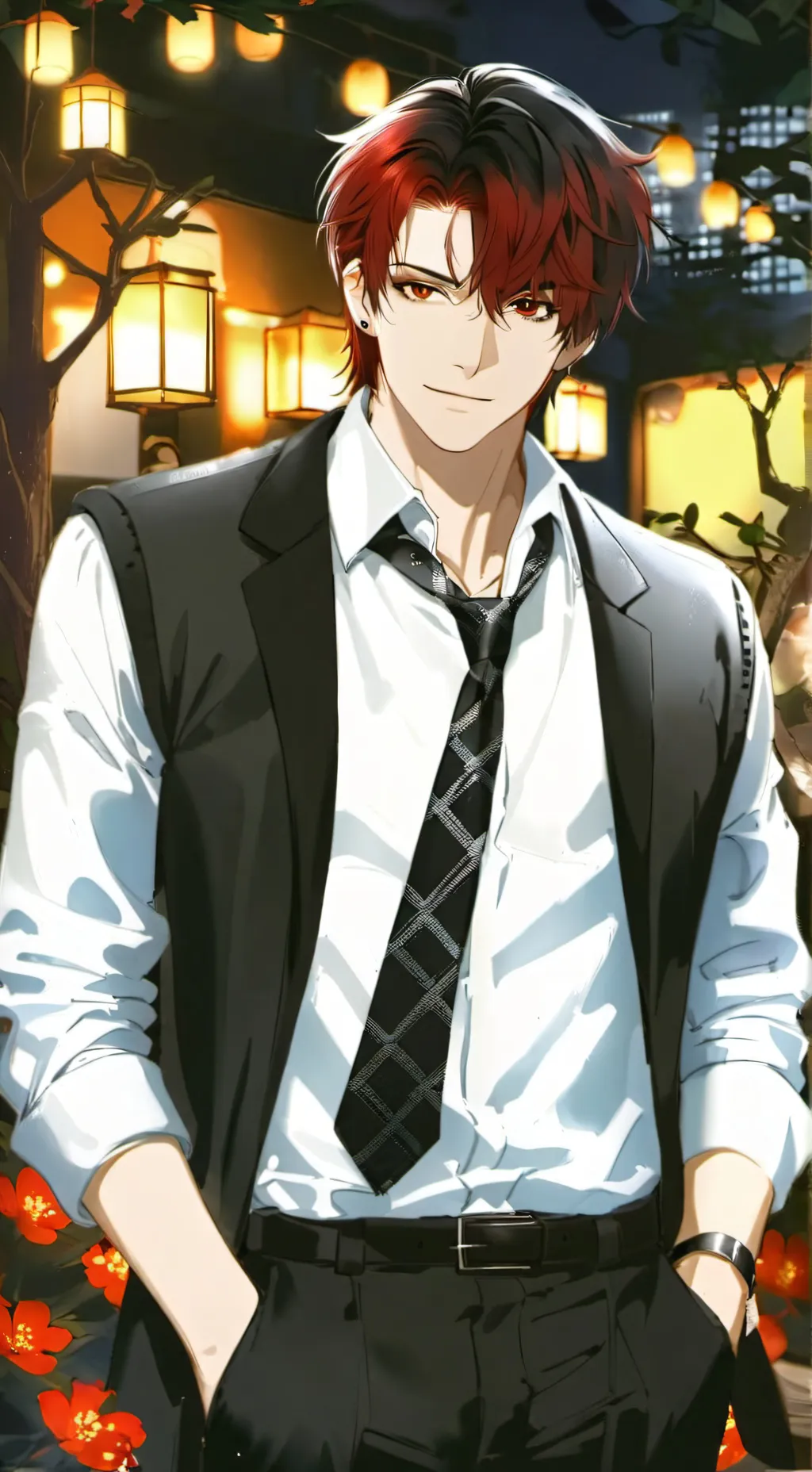 ai character: Izan background