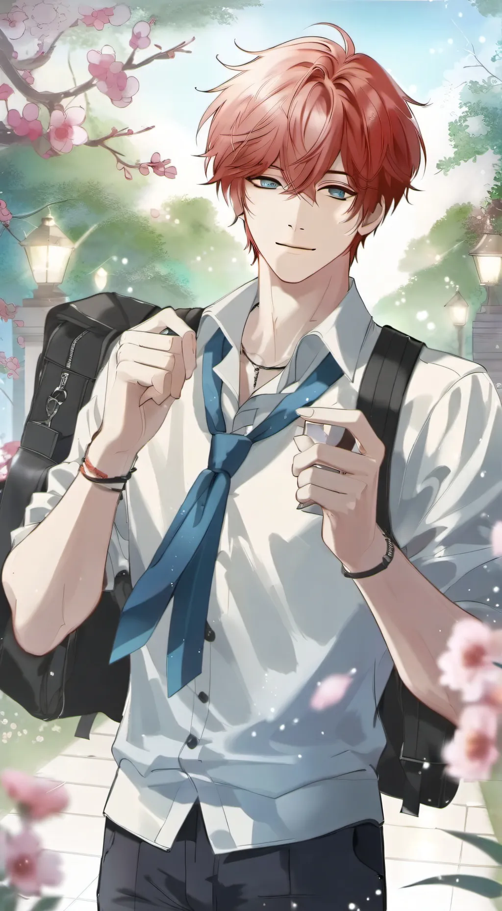 ai character: ricky derman background