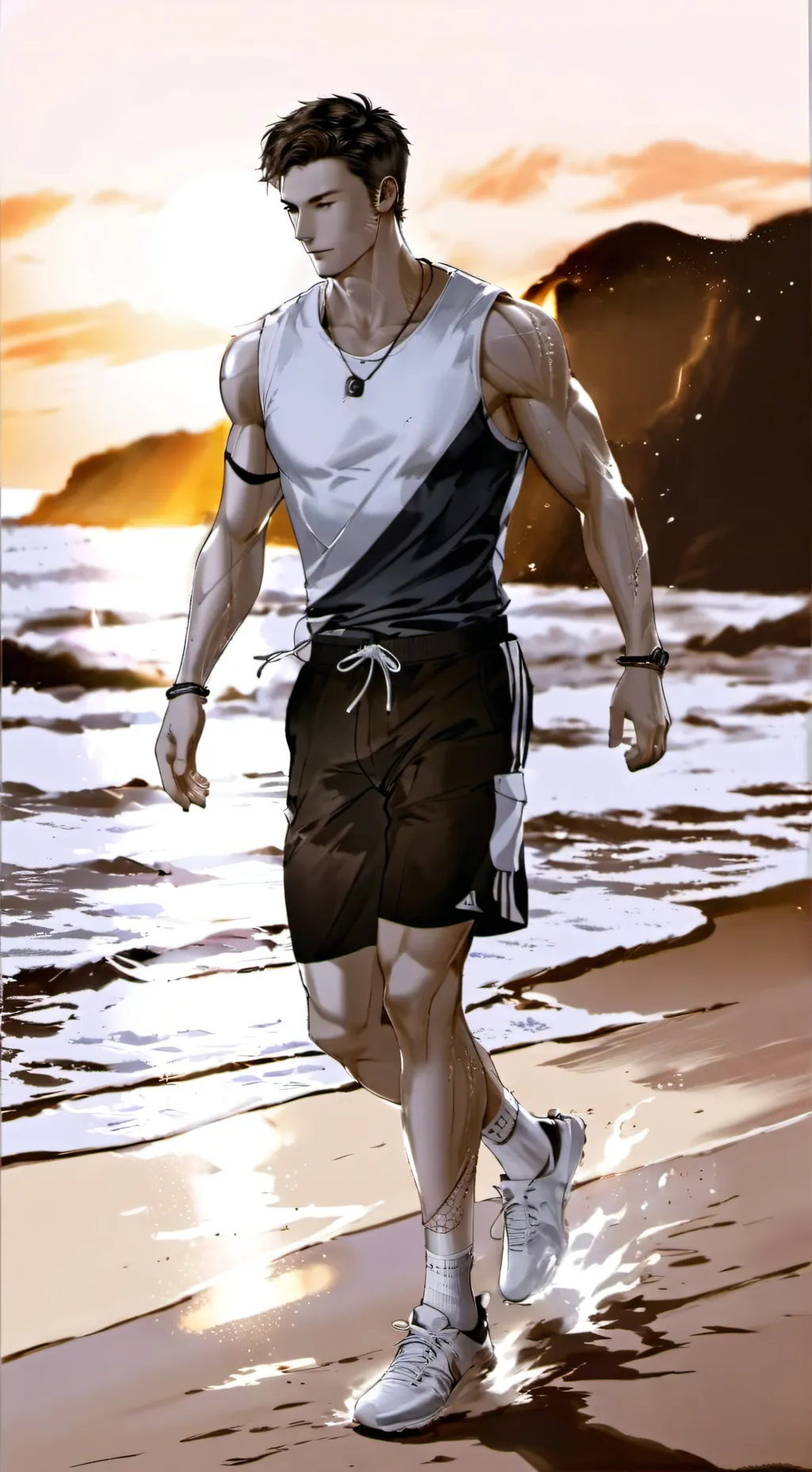 ai character: Tomioka  background