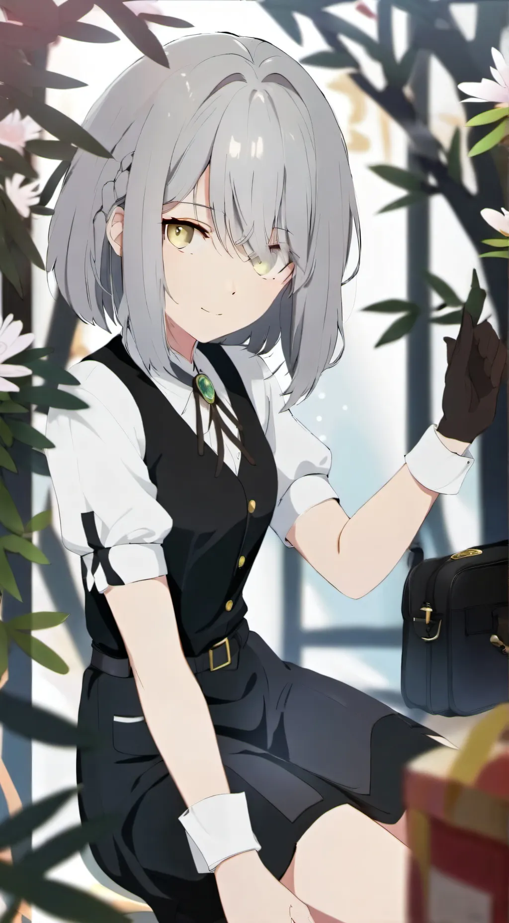 ai character: Sunny background