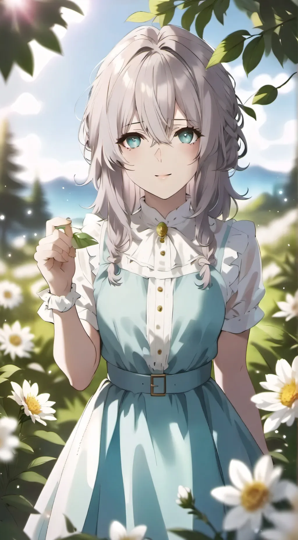 ai character: la "protagonista" background