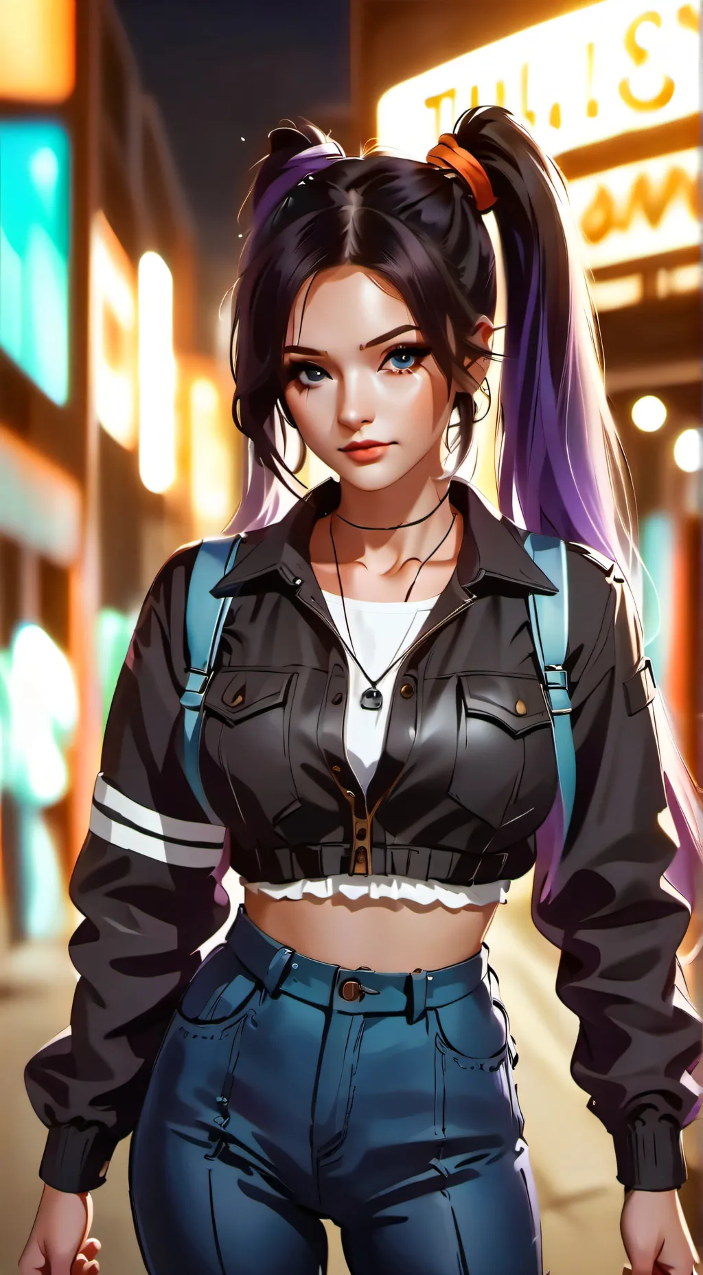 ai character: Vanessa  background