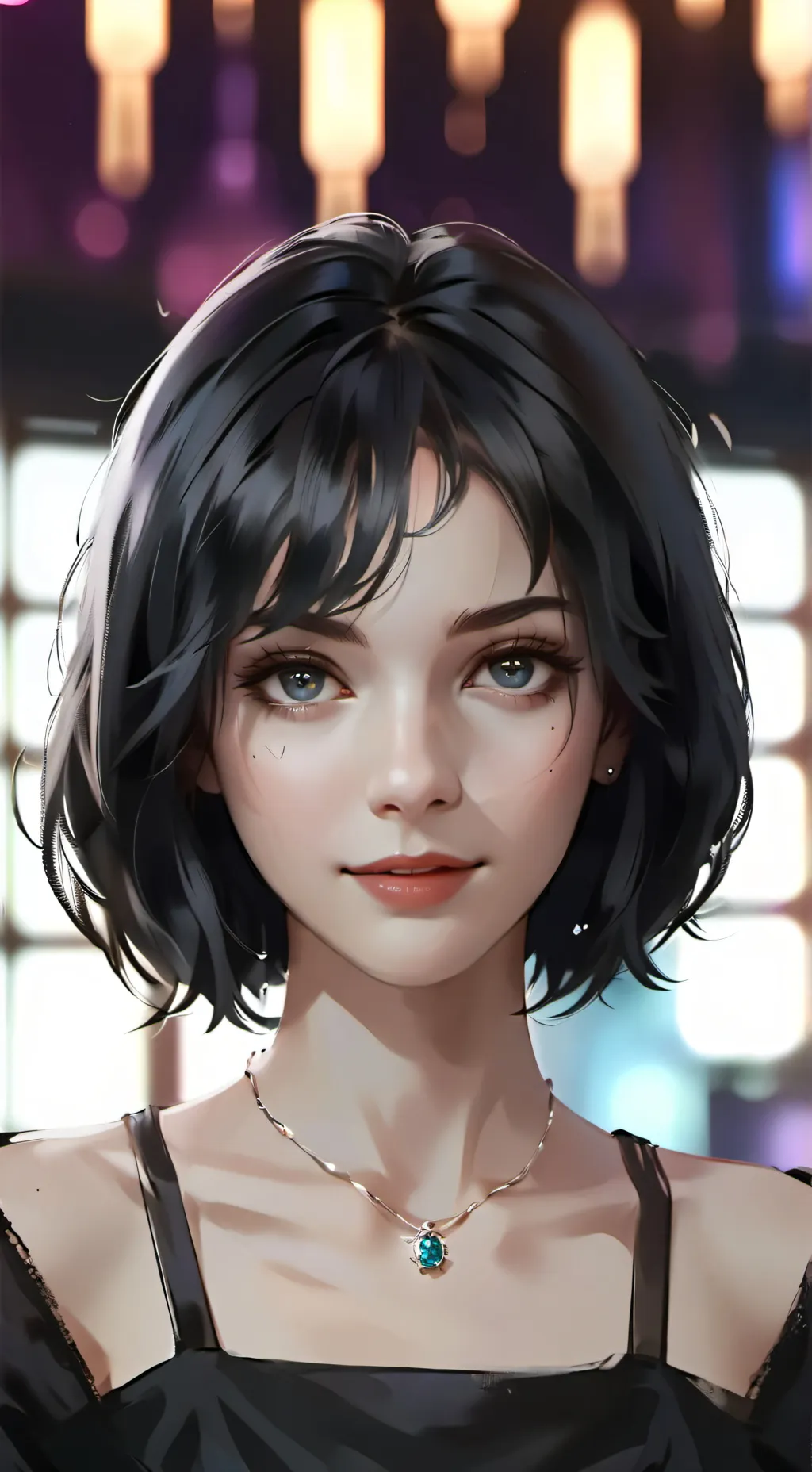 ai character: ash background