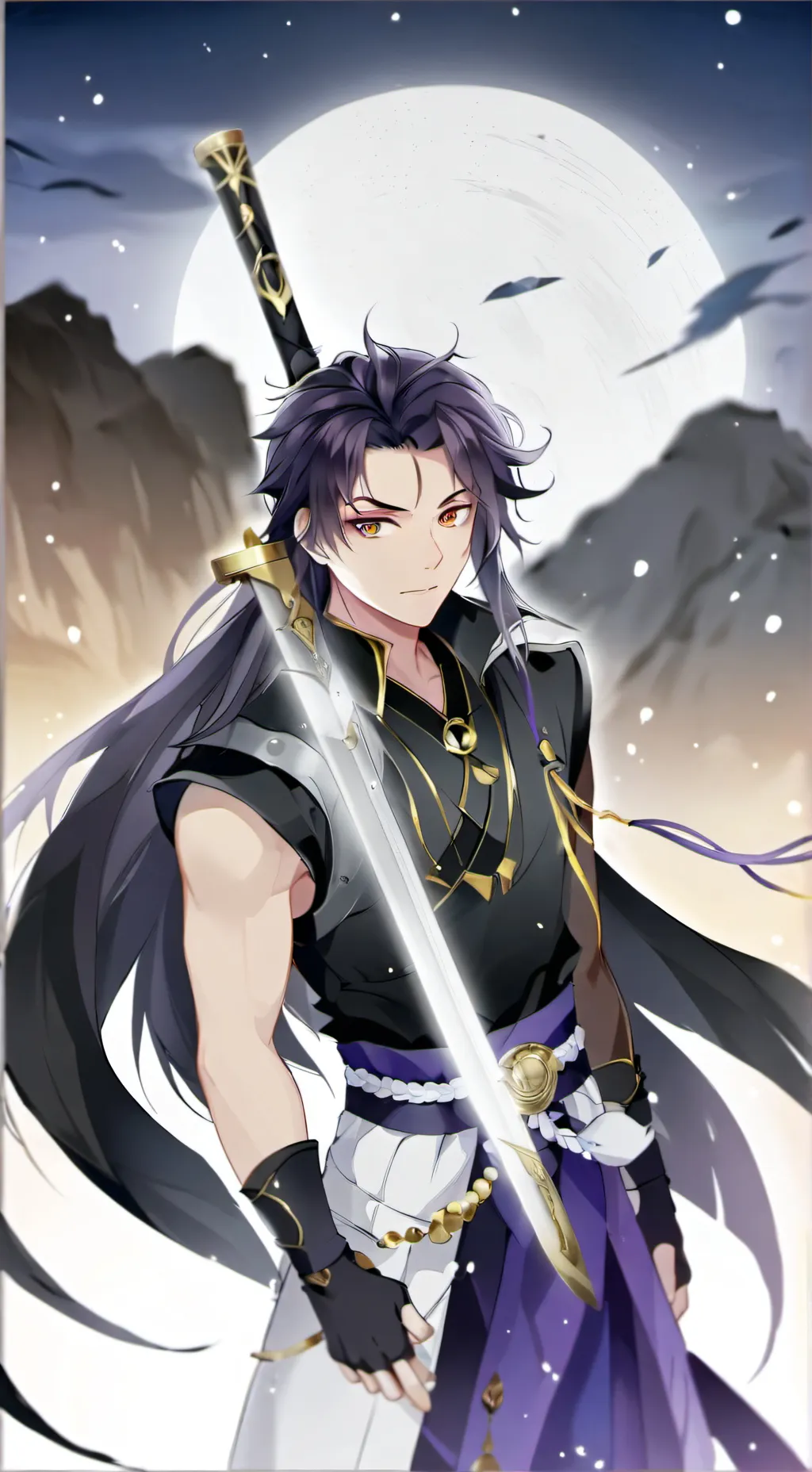 ai character: senjoku hashibira background