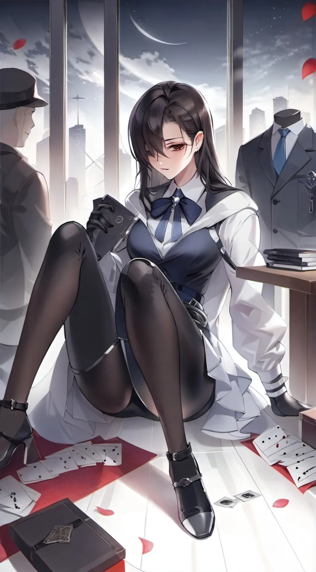 ai character: Evelyn Lancaster background