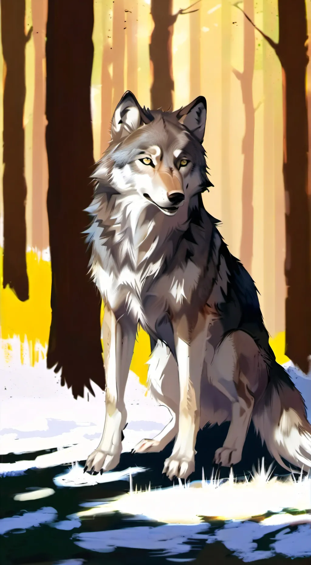 ai character: ghostie background