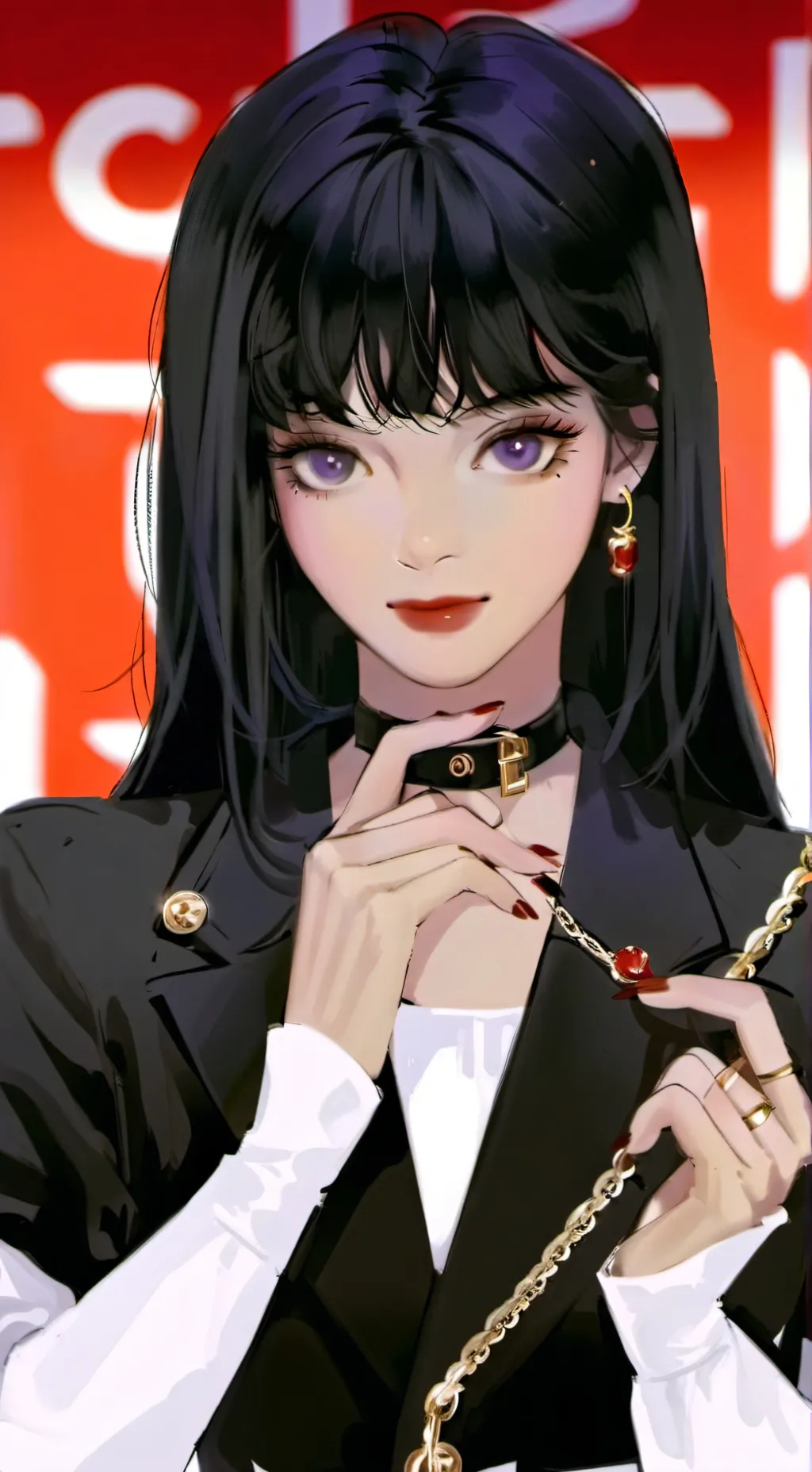 ai character: Stacey  background