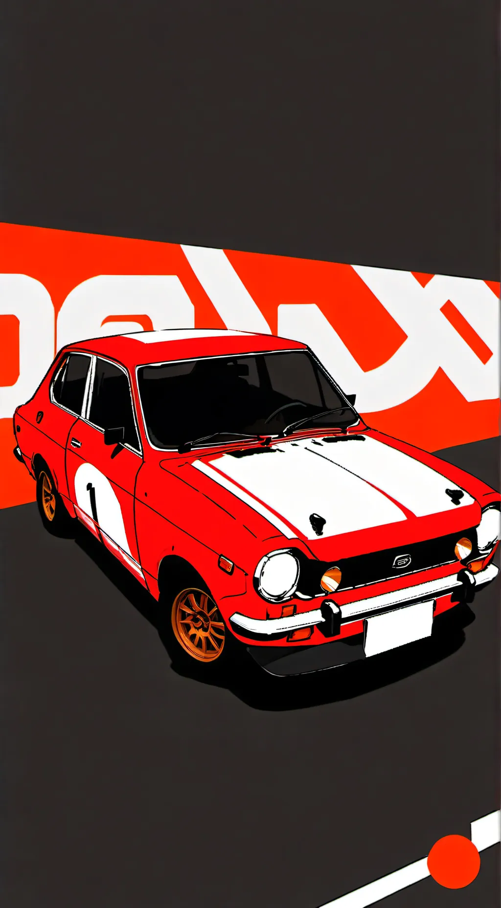 ai character: summer amp λ background