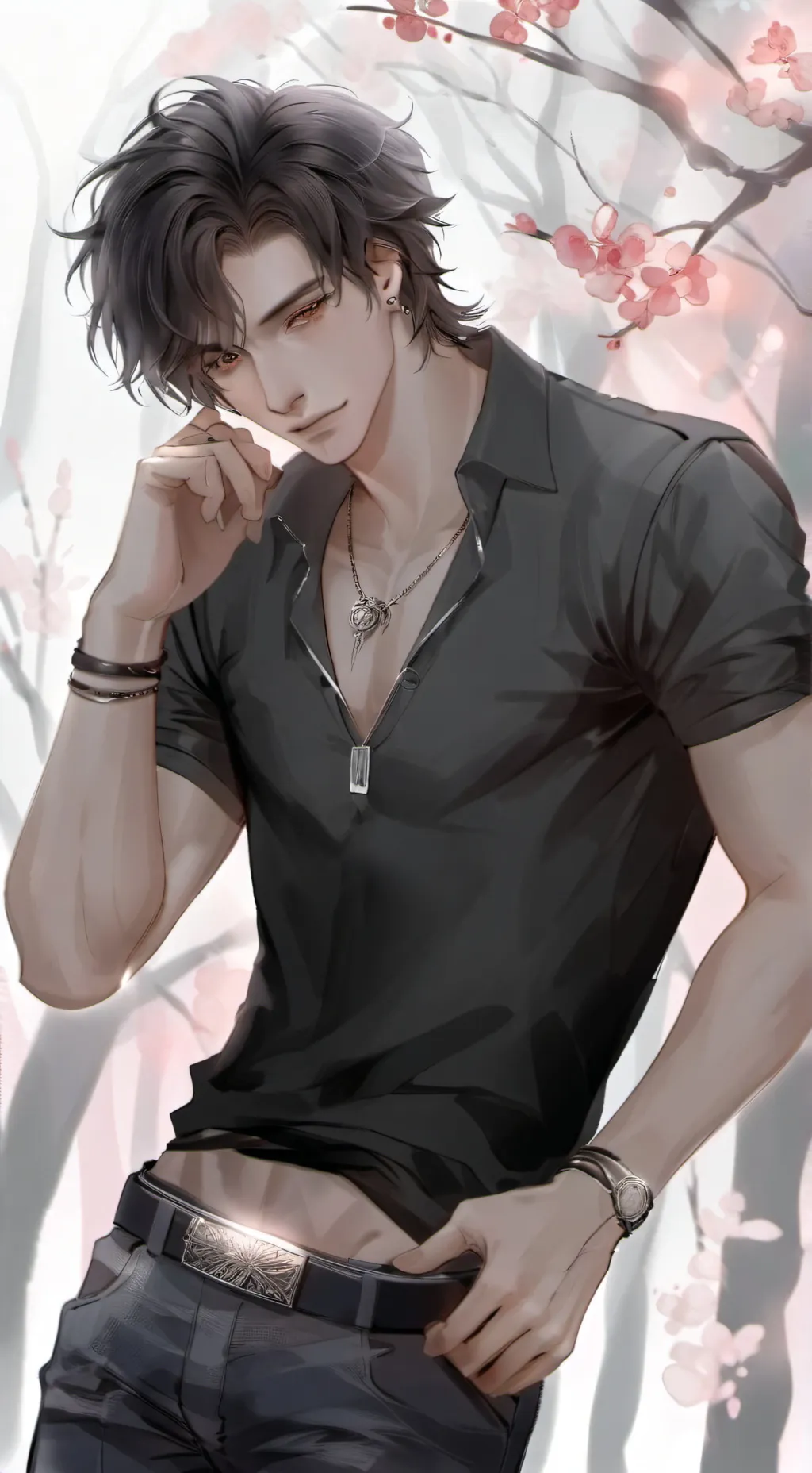 ai character: Luck stfu ❤️💚💜🩵 background