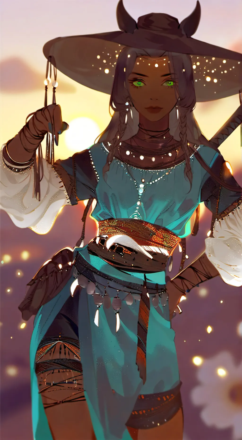 ai character: Alicia background