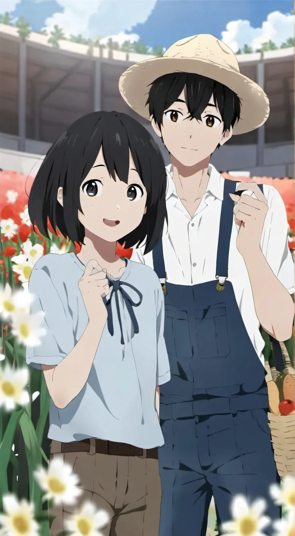 ai character: Farmer life background