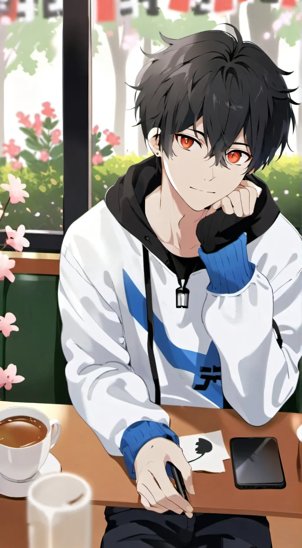 ai character: Evan Lawson background