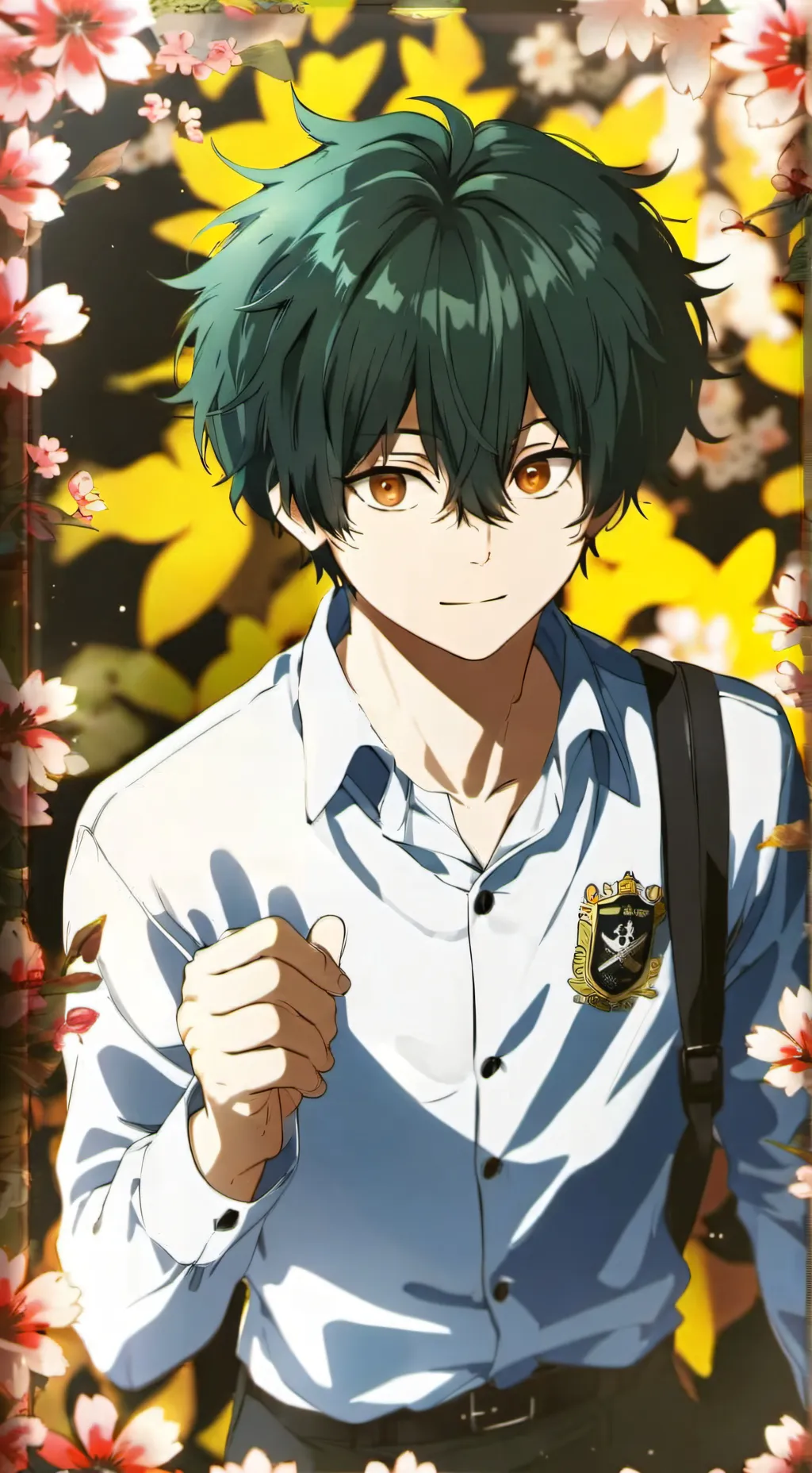 ai character: deku background