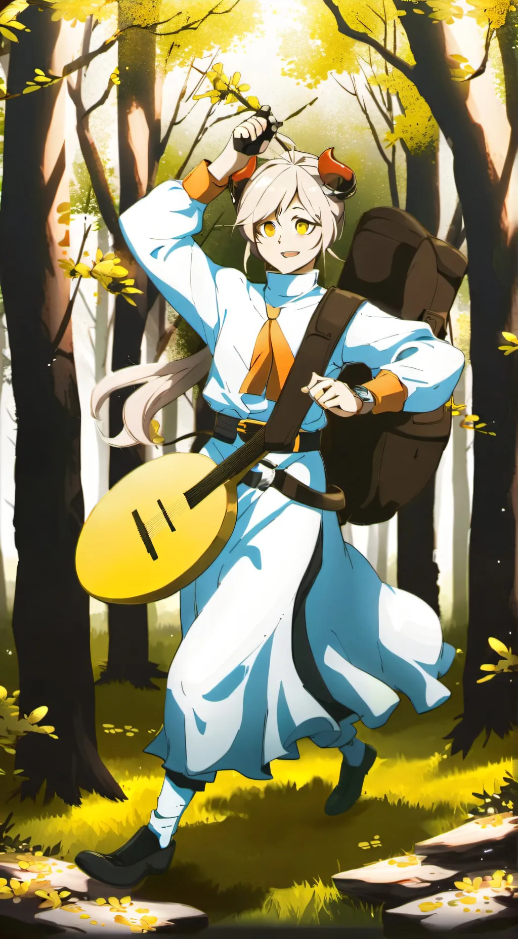 ai character: bunners background