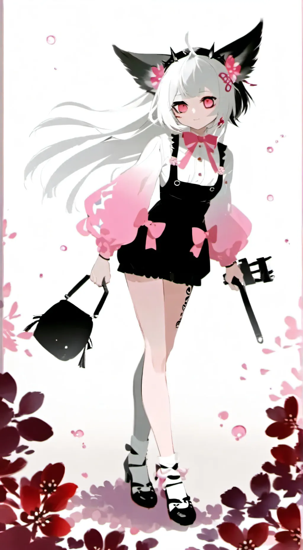 ai character: Miss Bloomie background