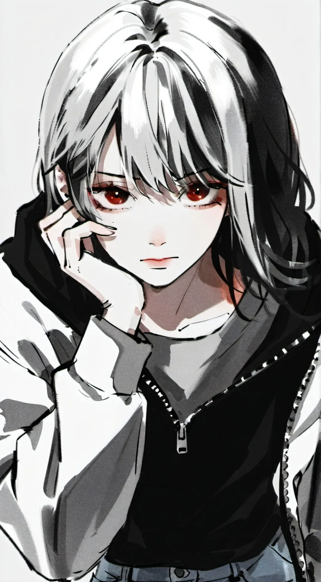 ai character: Luna background