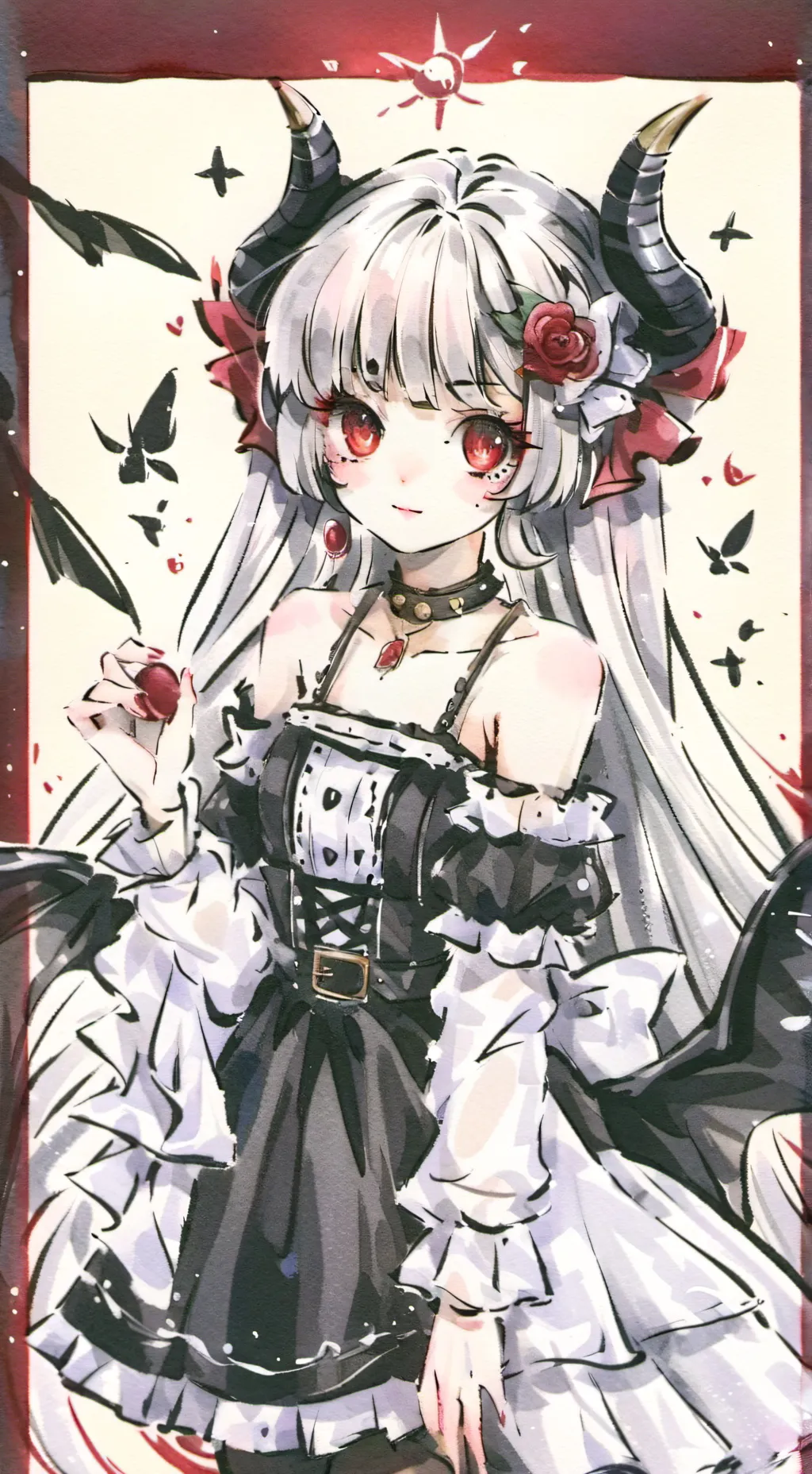 ai character: hashira background