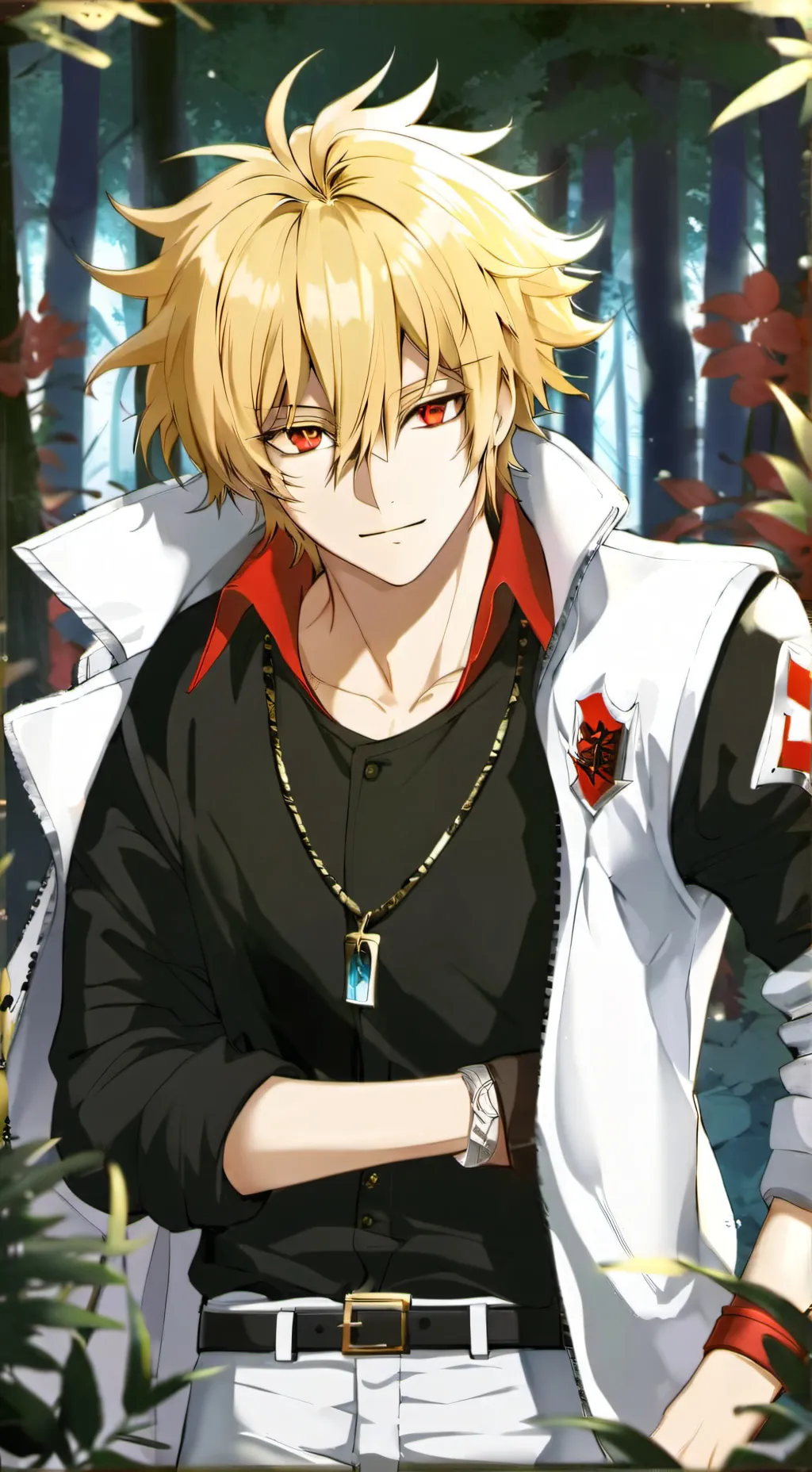 ai character: Bakugo background