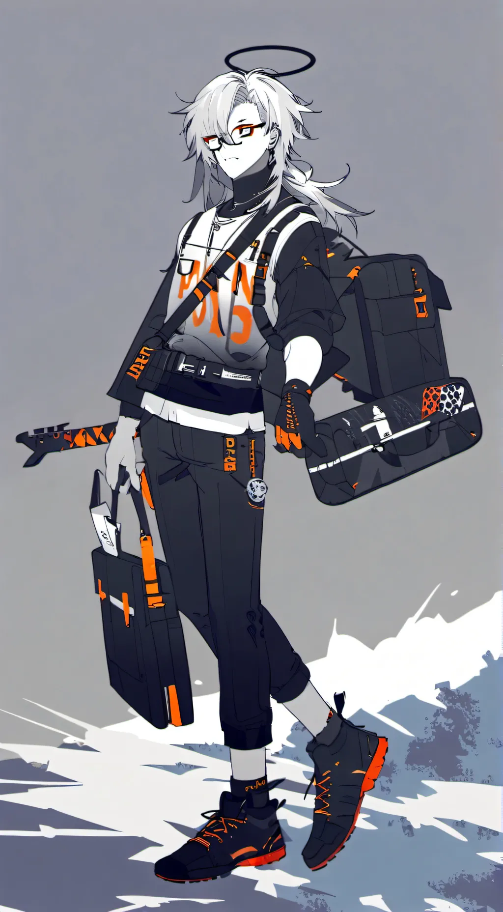 ai character: Pierce x Ein background