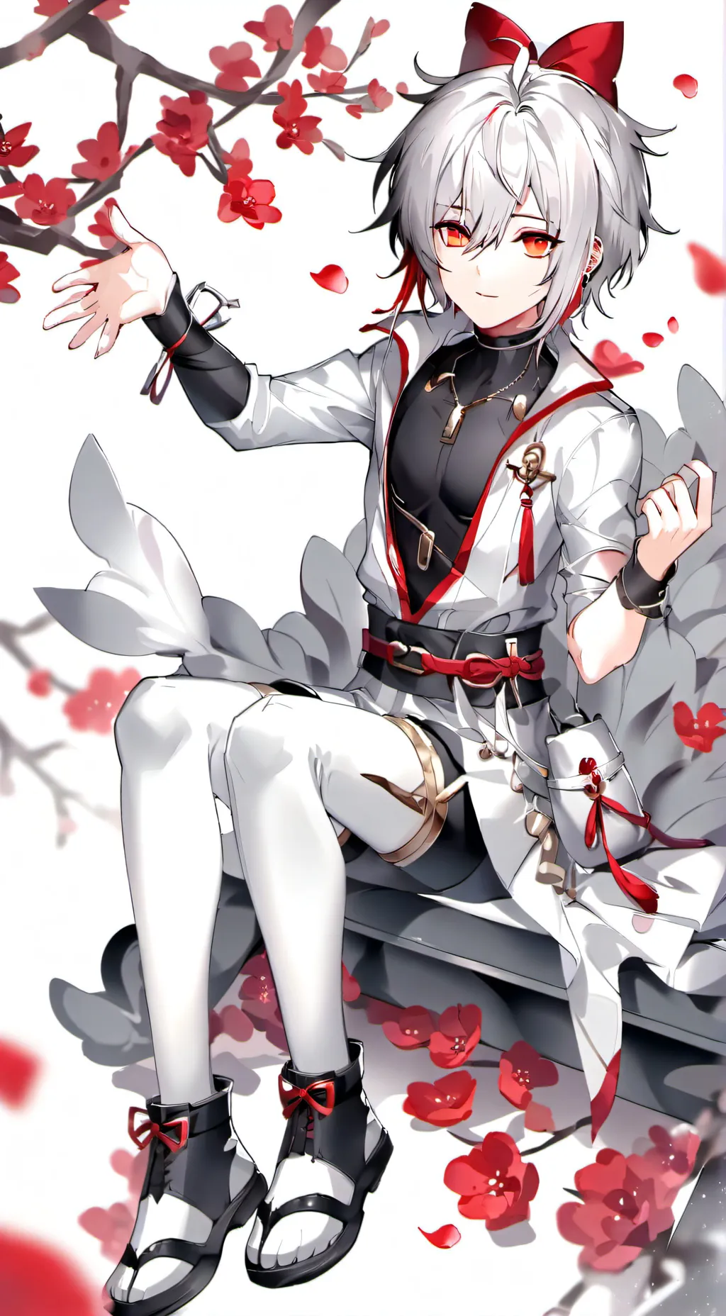 ai character: MHAxMonster background