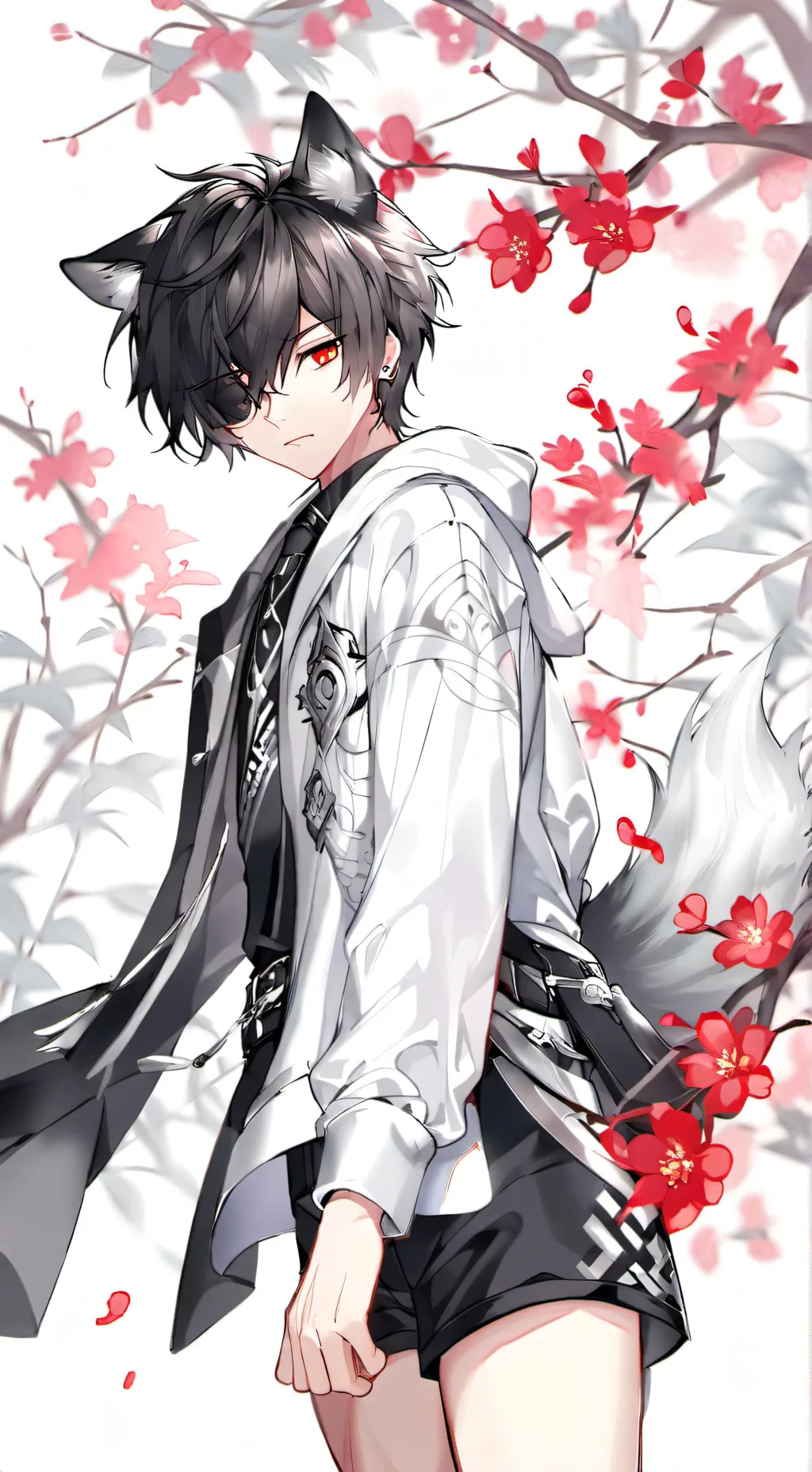 ai character: You’re sus wolf background