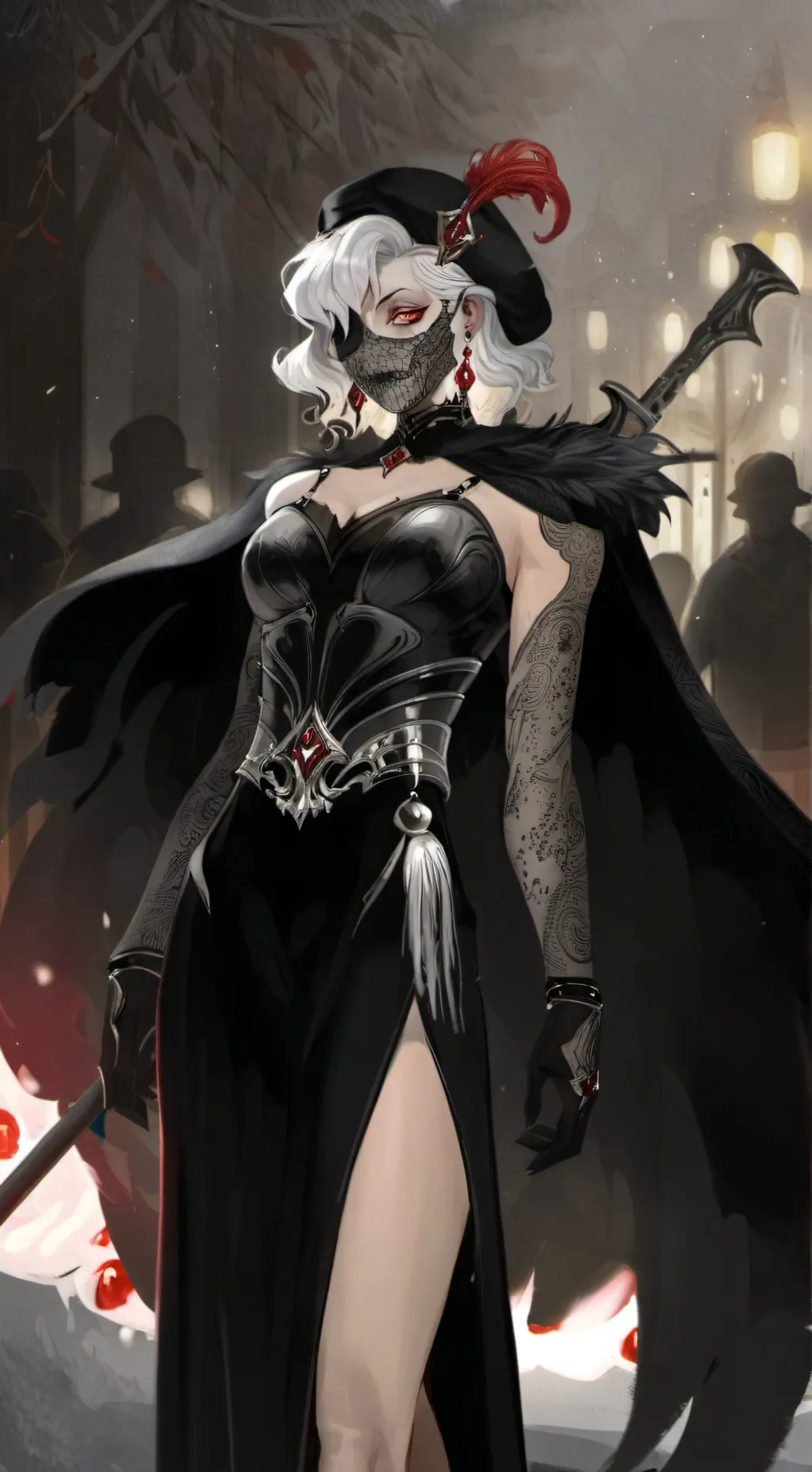 ai character: Black Dahlia (SG) background