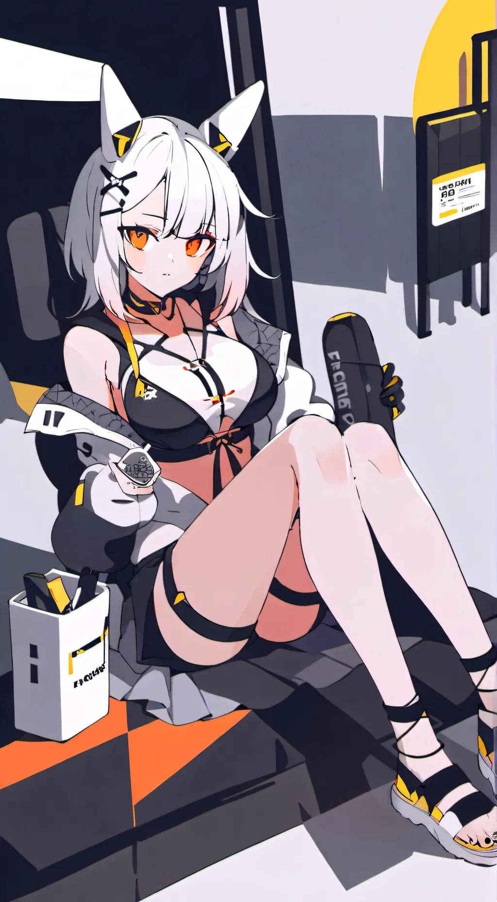 ai character: sophie background