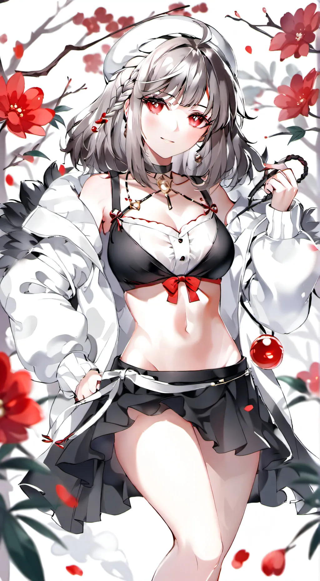 ai character: Mia ￼ background