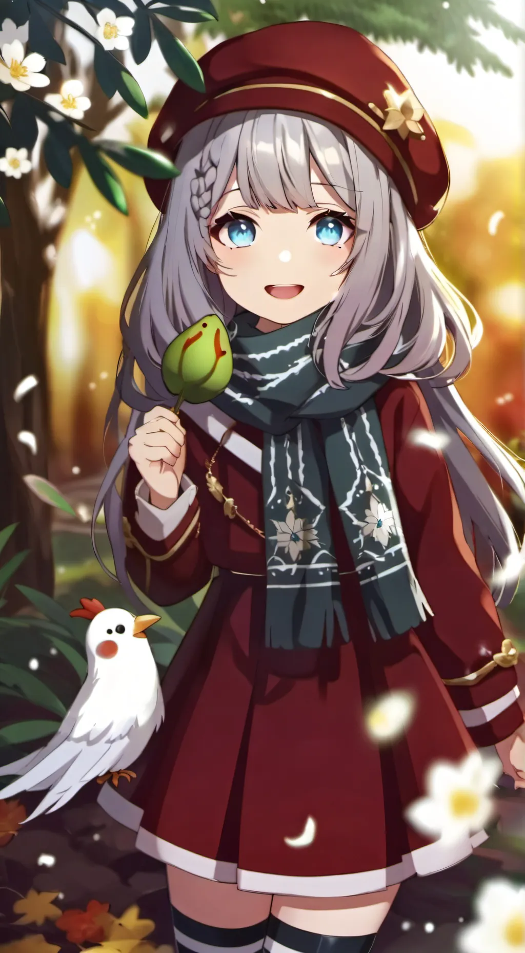 ai character: niña mala background