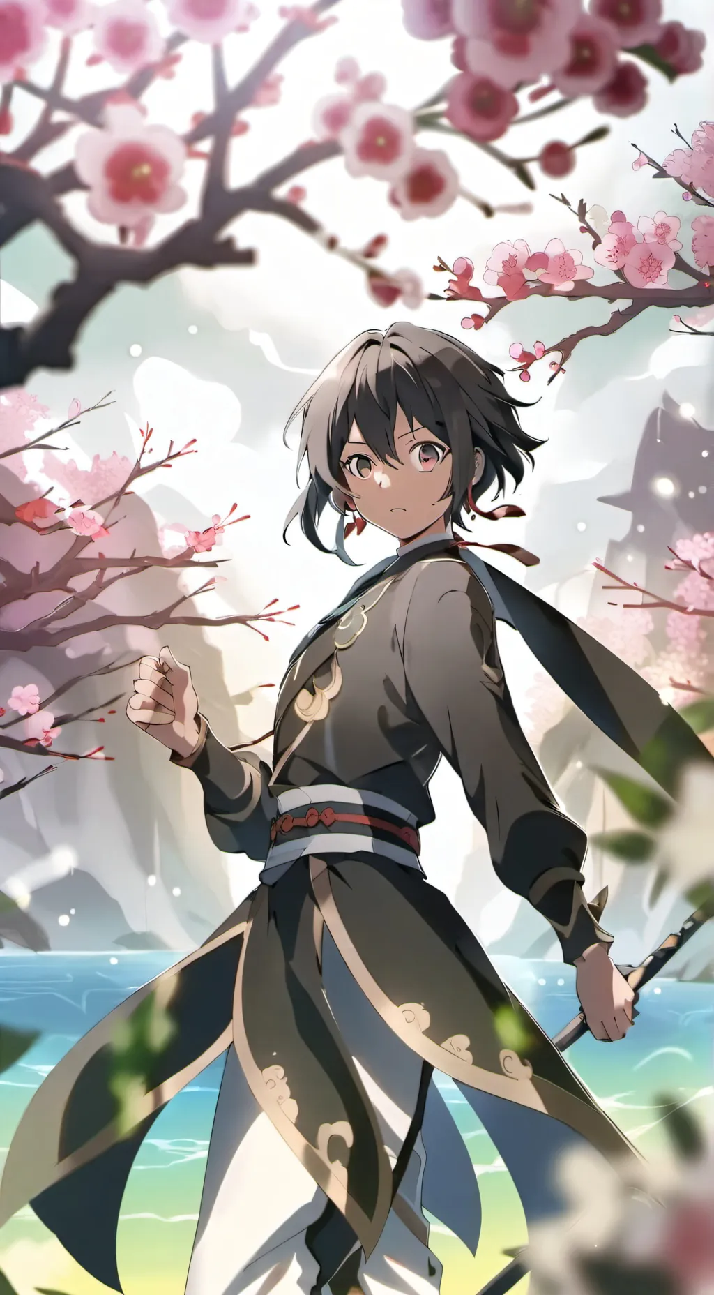 ai character: jack🖤😉 background