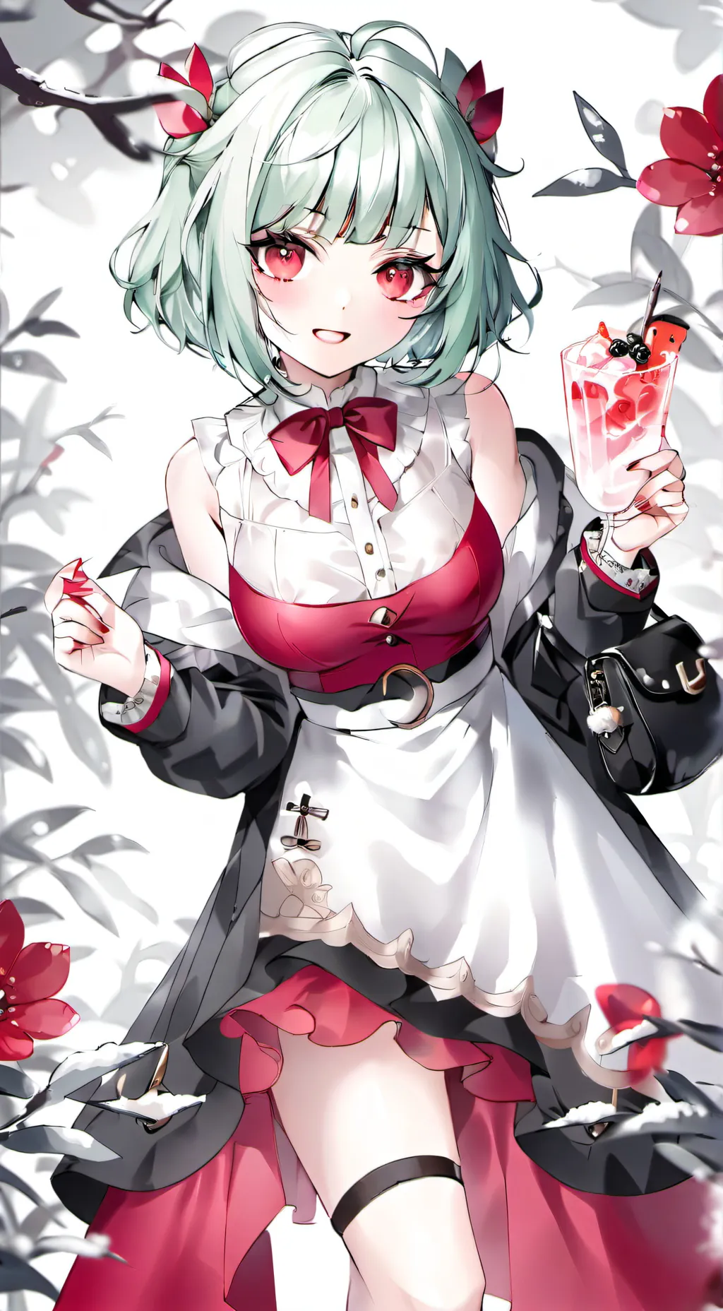 ai character: Luna background