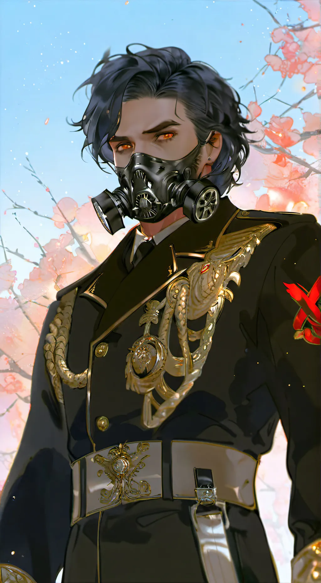 ai character: Rainbow 6  background