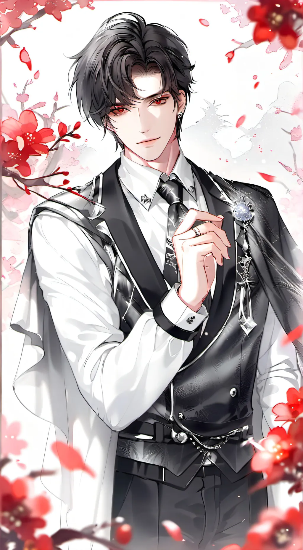 ai character: 萧粼逸 background