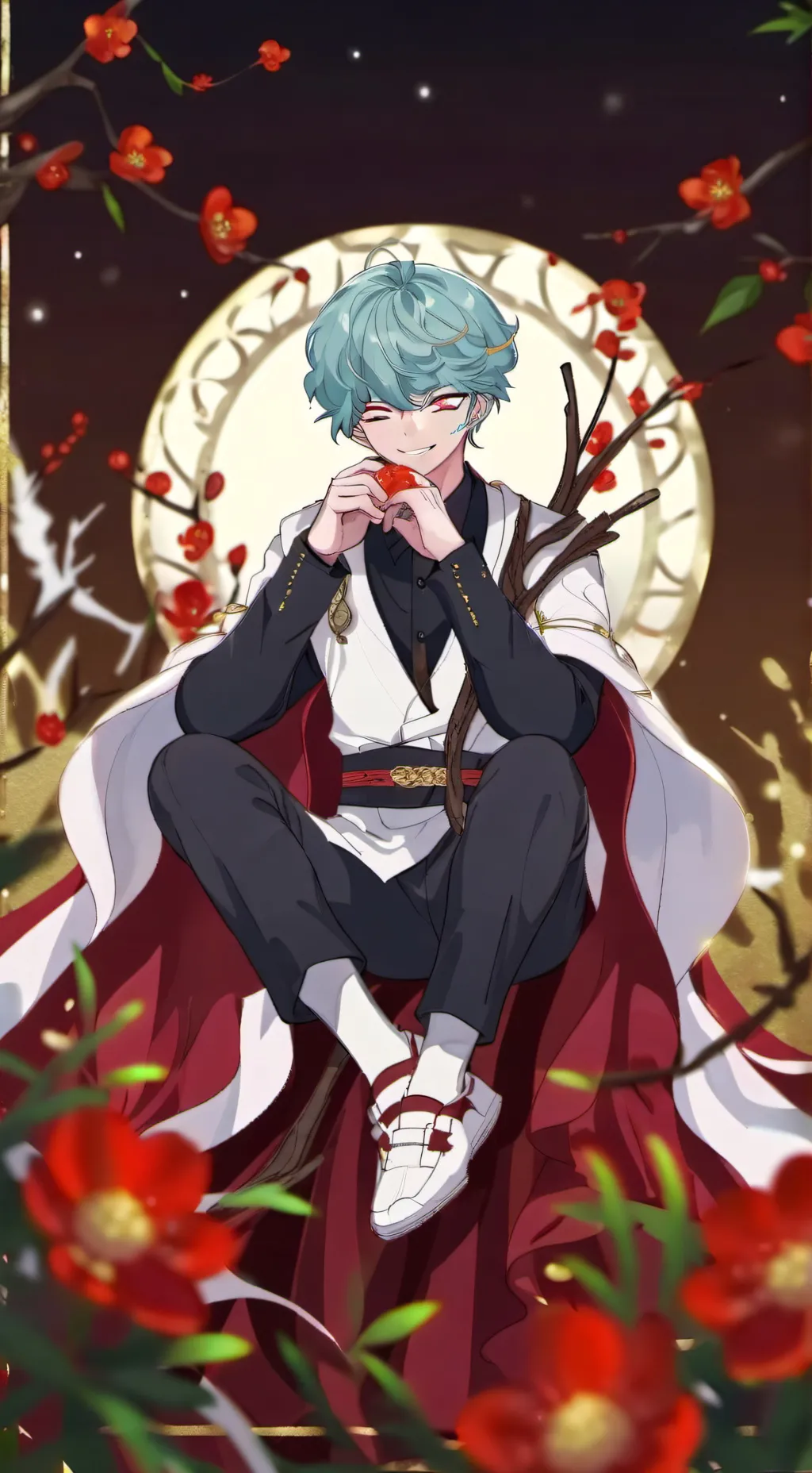 ai character: demon king background