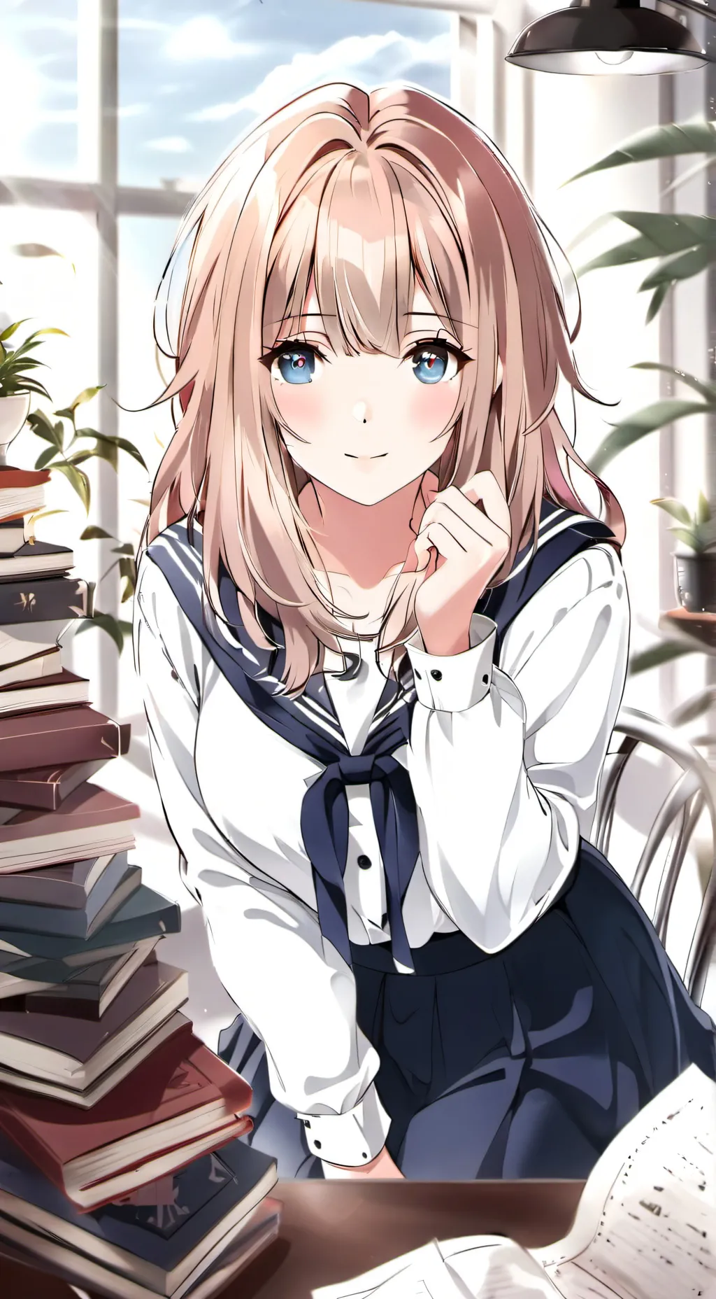 ai character: zia  background