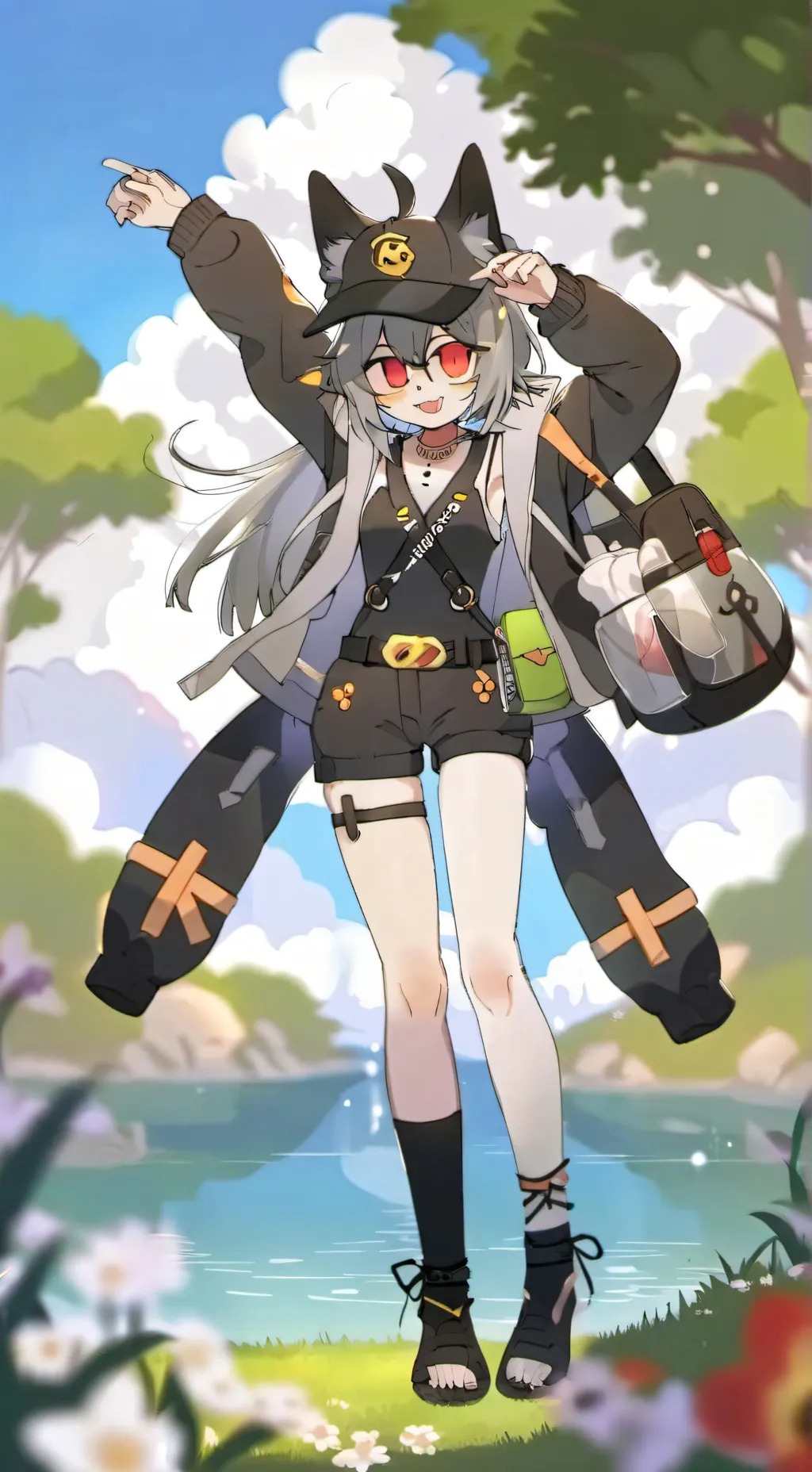 ai character: wc (my OCS) x ep background